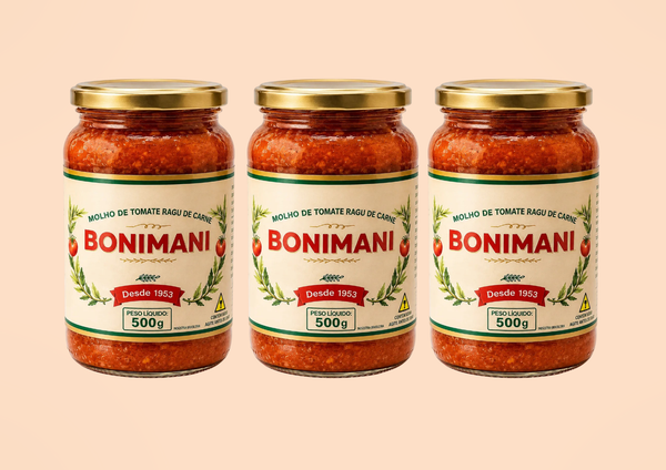 Kit 3x Ragu de Carne Bovina 500g