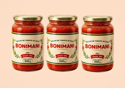 Kit 3x Molho ao Sugo 500g
